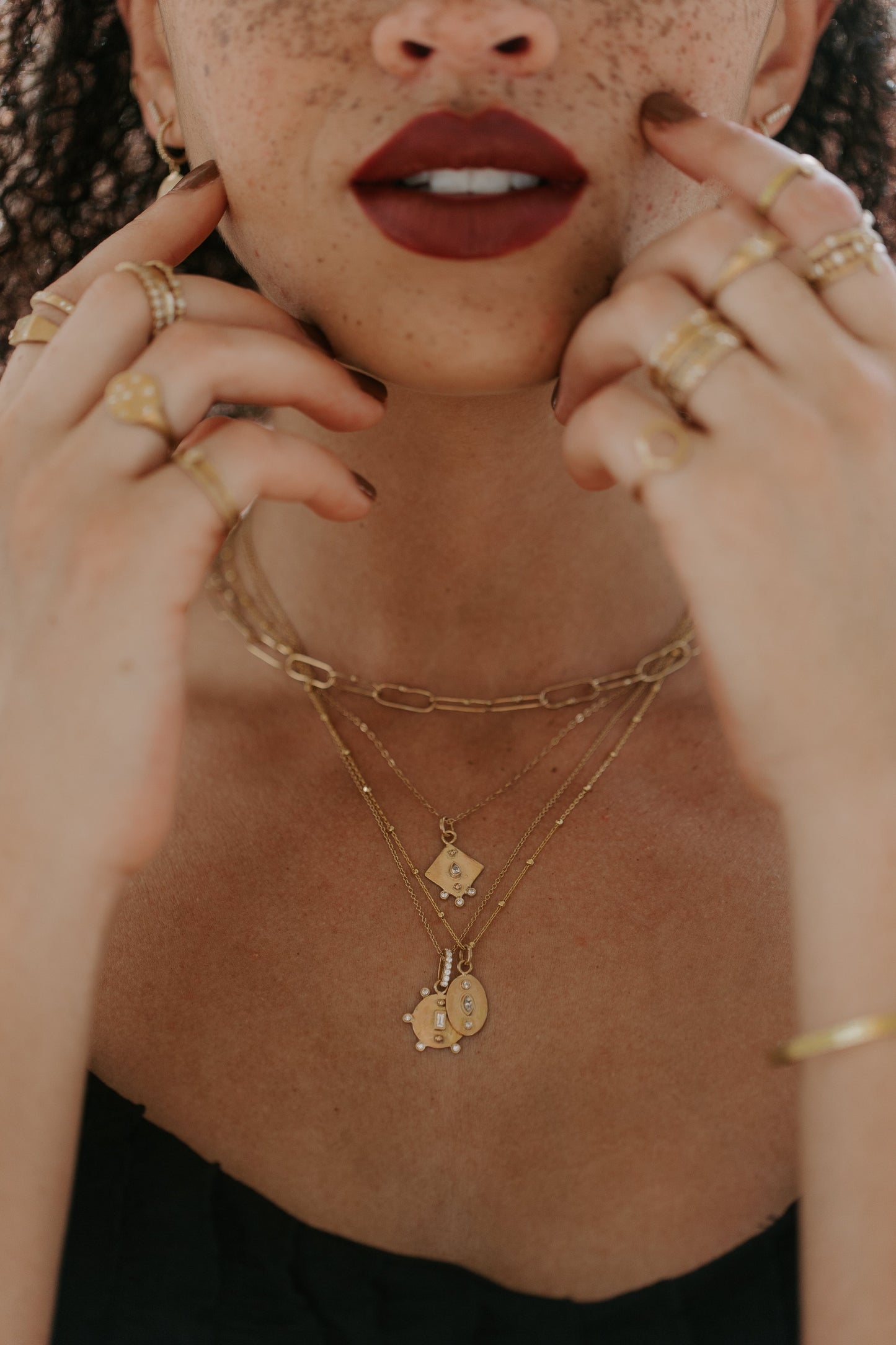 Sol Diamond Necklace