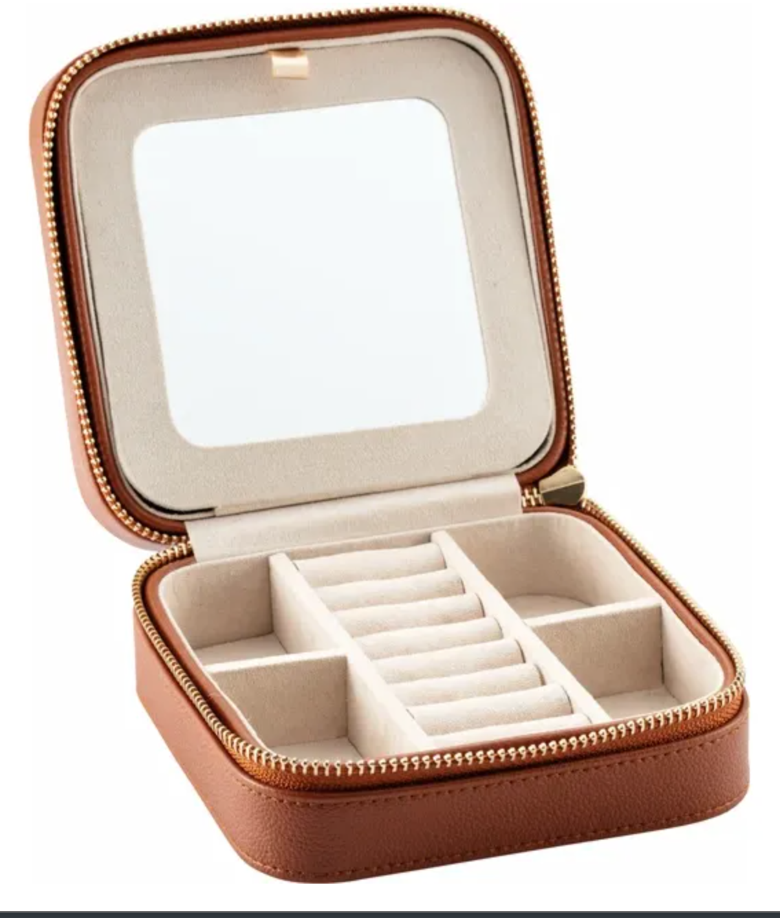 Square Travel Jewelry Case