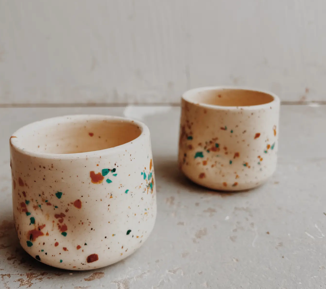 Confetti Thumbprint Tumbler