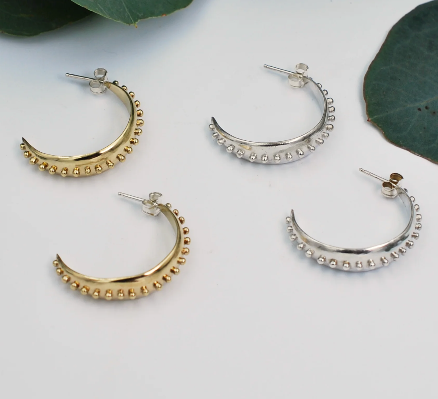 Granule Large Hoops