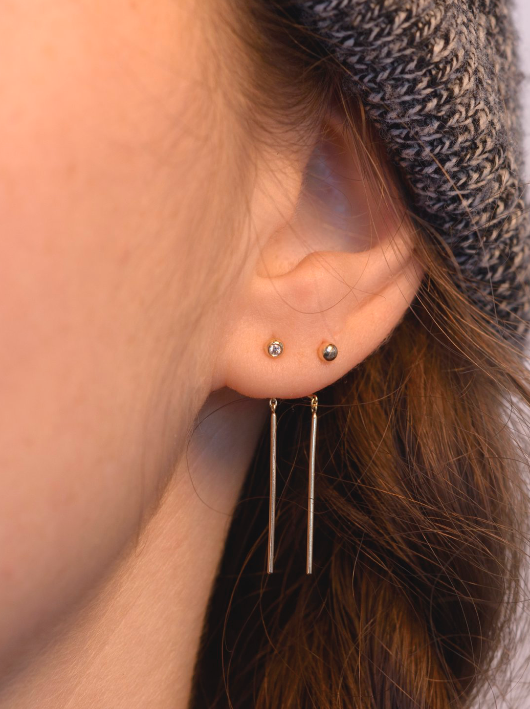 Diamond Chime Stud