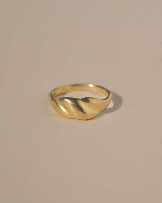 Mountainside Jewelry - Tempus Ring: Gold Vermeil / 5