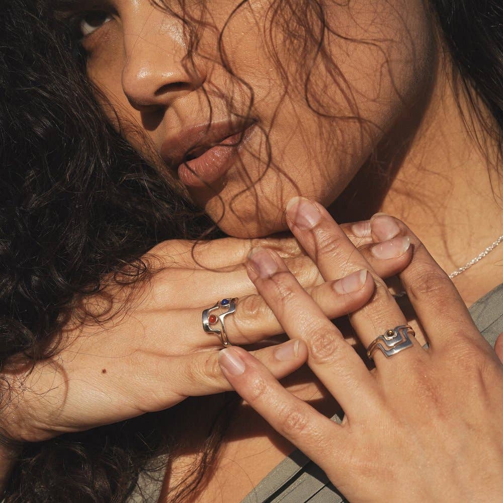 Clark Ring: Sterling Silver