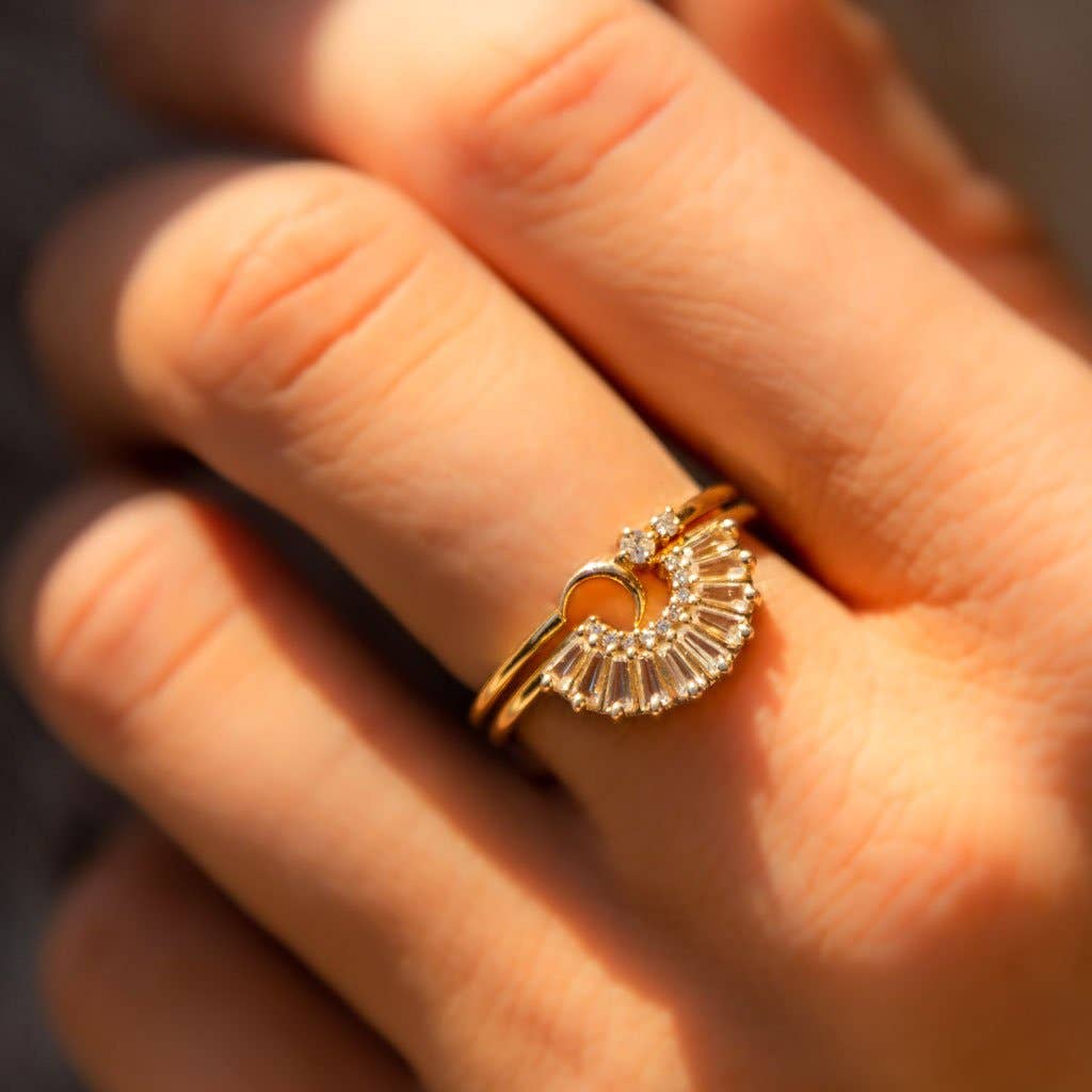 Fly Me To the Moon Ring