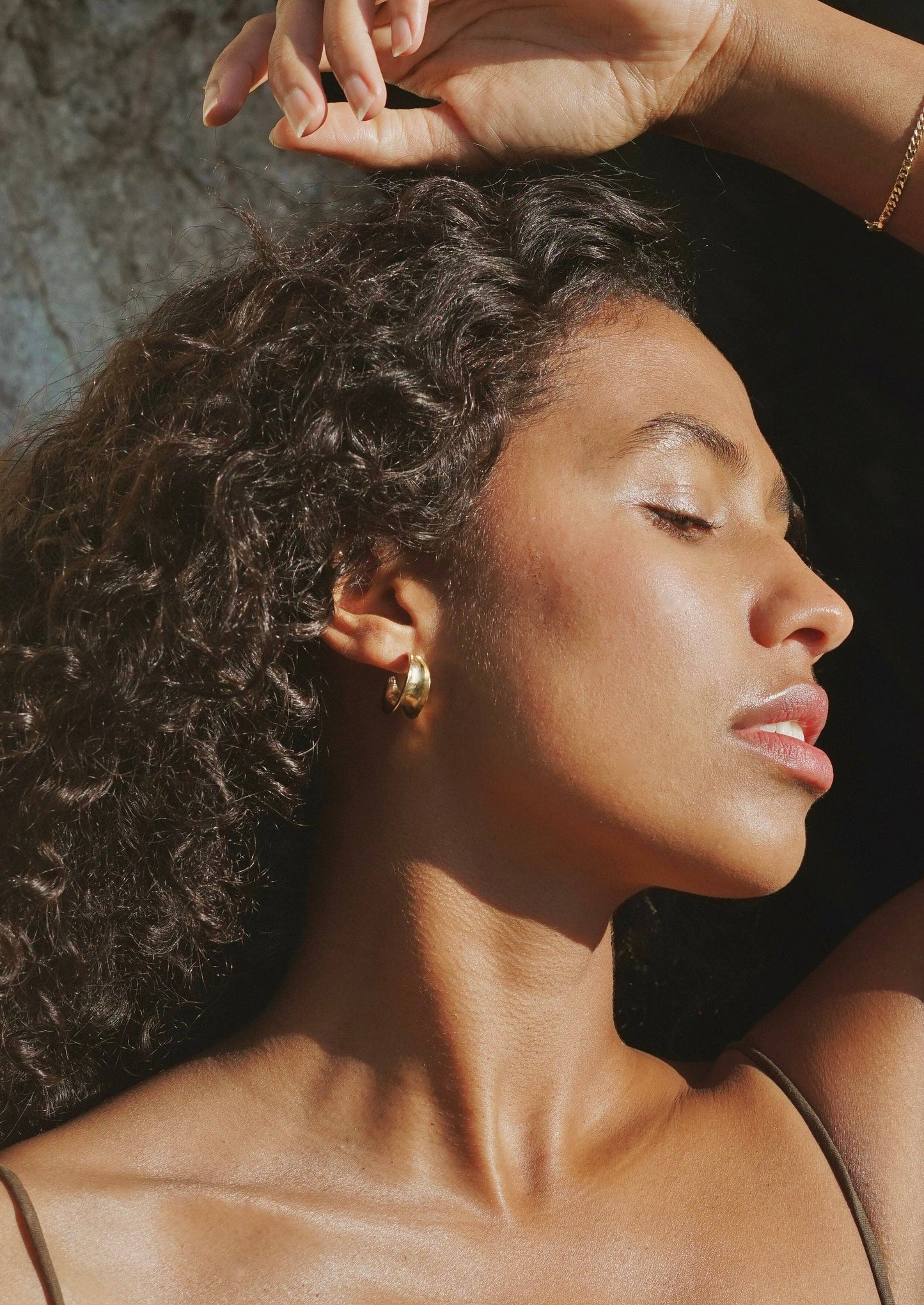 Mountainside Jewelry - Canyon Hoops: Gold Vermeil