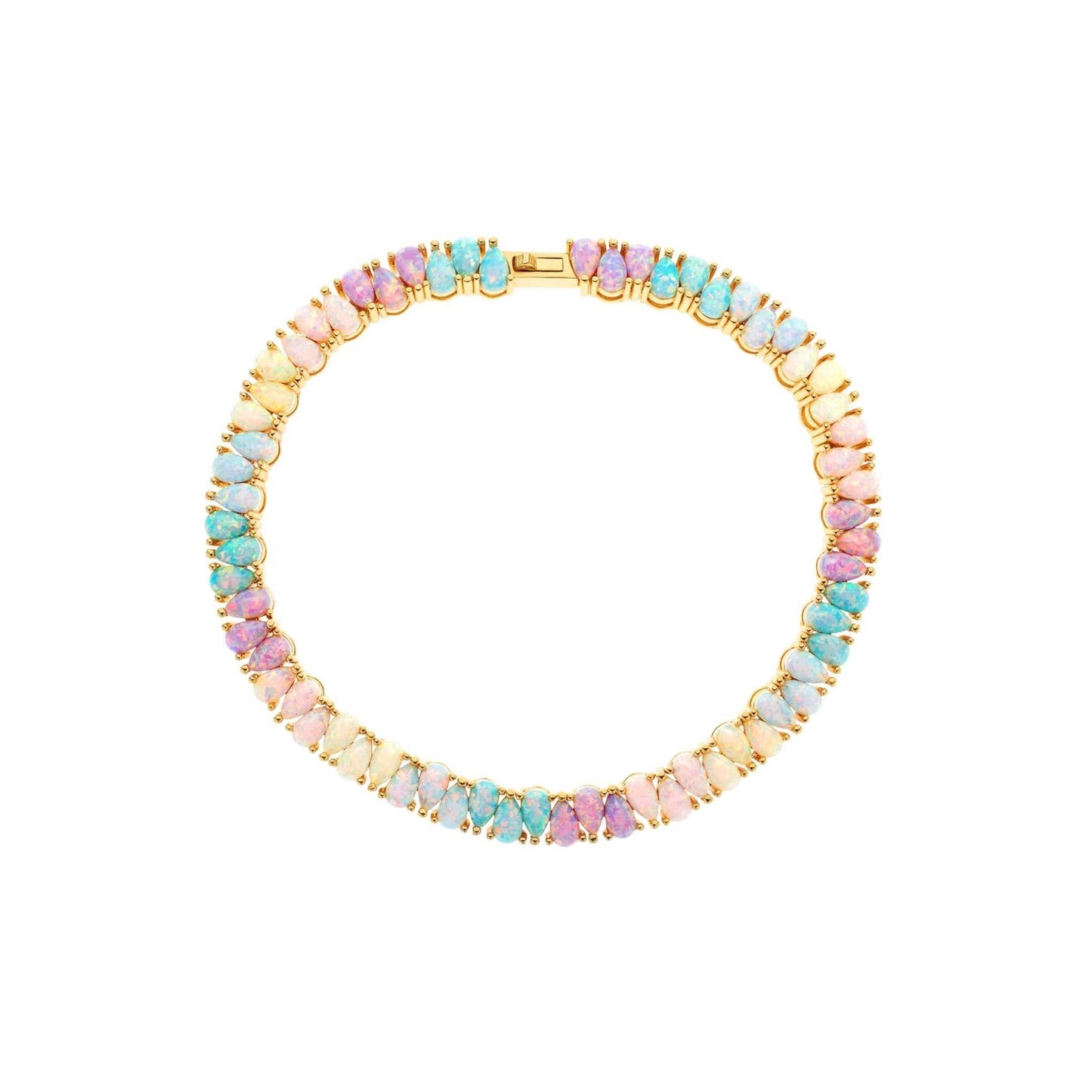 La Kaiser - Dancing Opal Dreams Tennis Bracelet: 6''