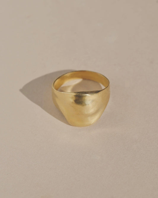 Mountainside Jewelry - Volcan Ring: Gold Vermeil / 5