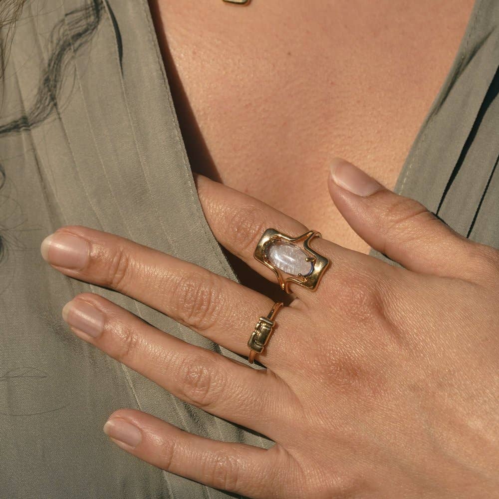 Lindsay Lewis - Kedzie Ring: Sterling Silver / 6