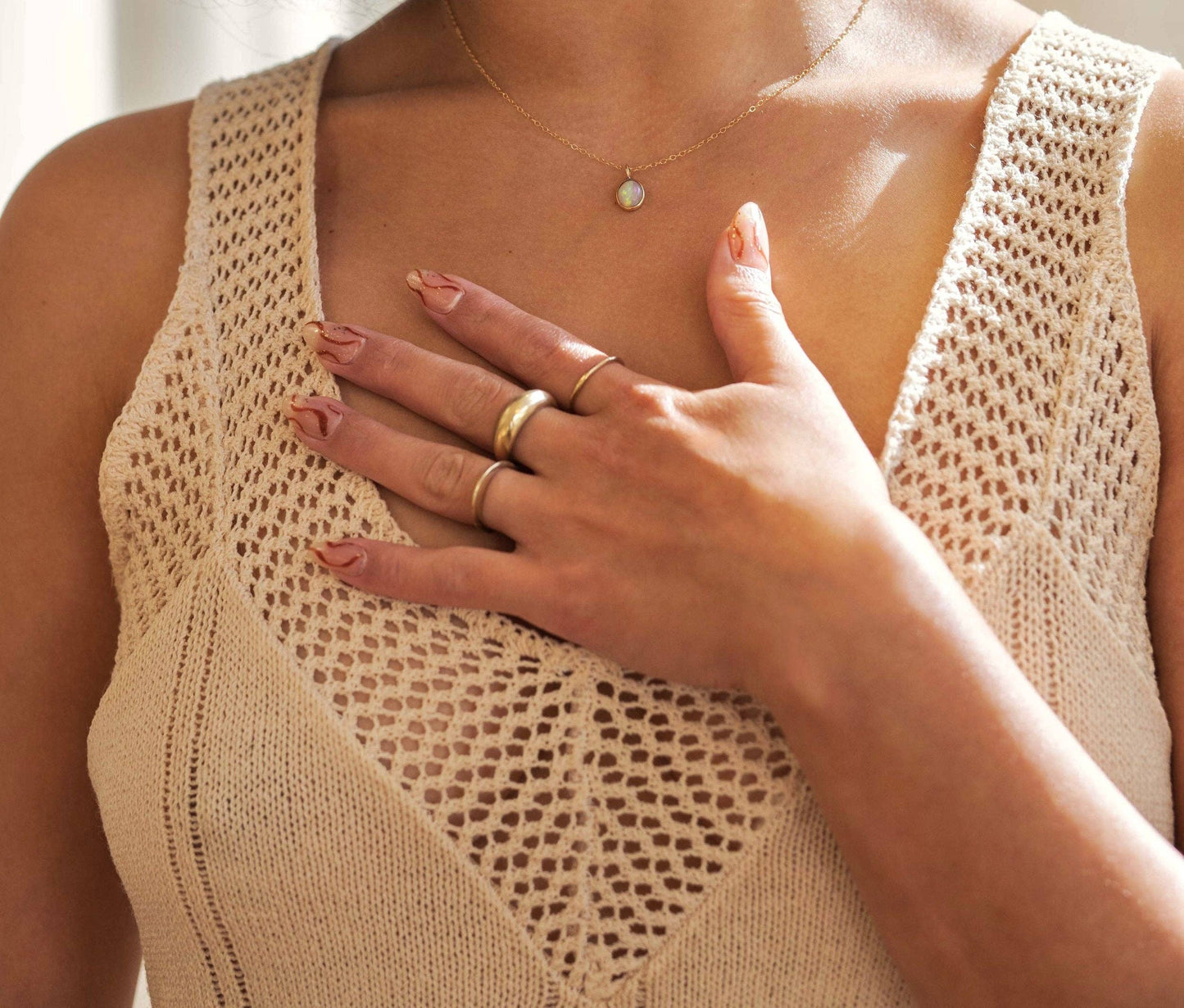 Mountainside Jewelry - Iona ring: 8 / Gold