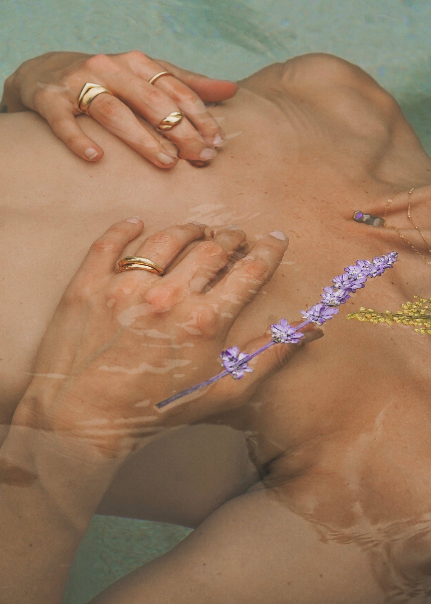 Mountainside Jewelry - Tempus Ring: Gold Vermeil / 7