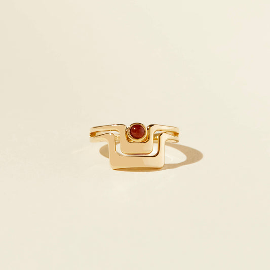 Lindsay Lewis - Grand Ring - Red: 6