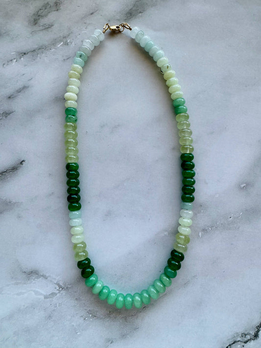 Rowan Necklace: Clover and Dew
