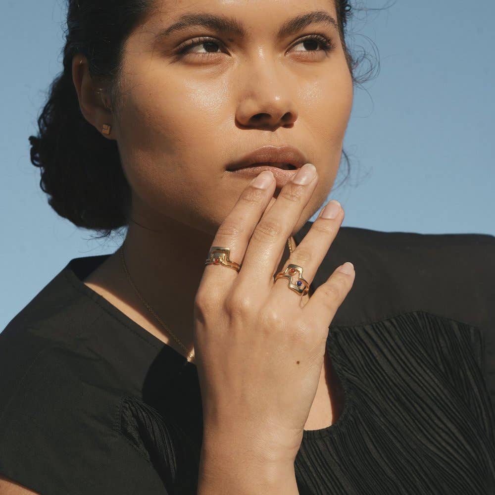 Clark Ring: Sterling Silver