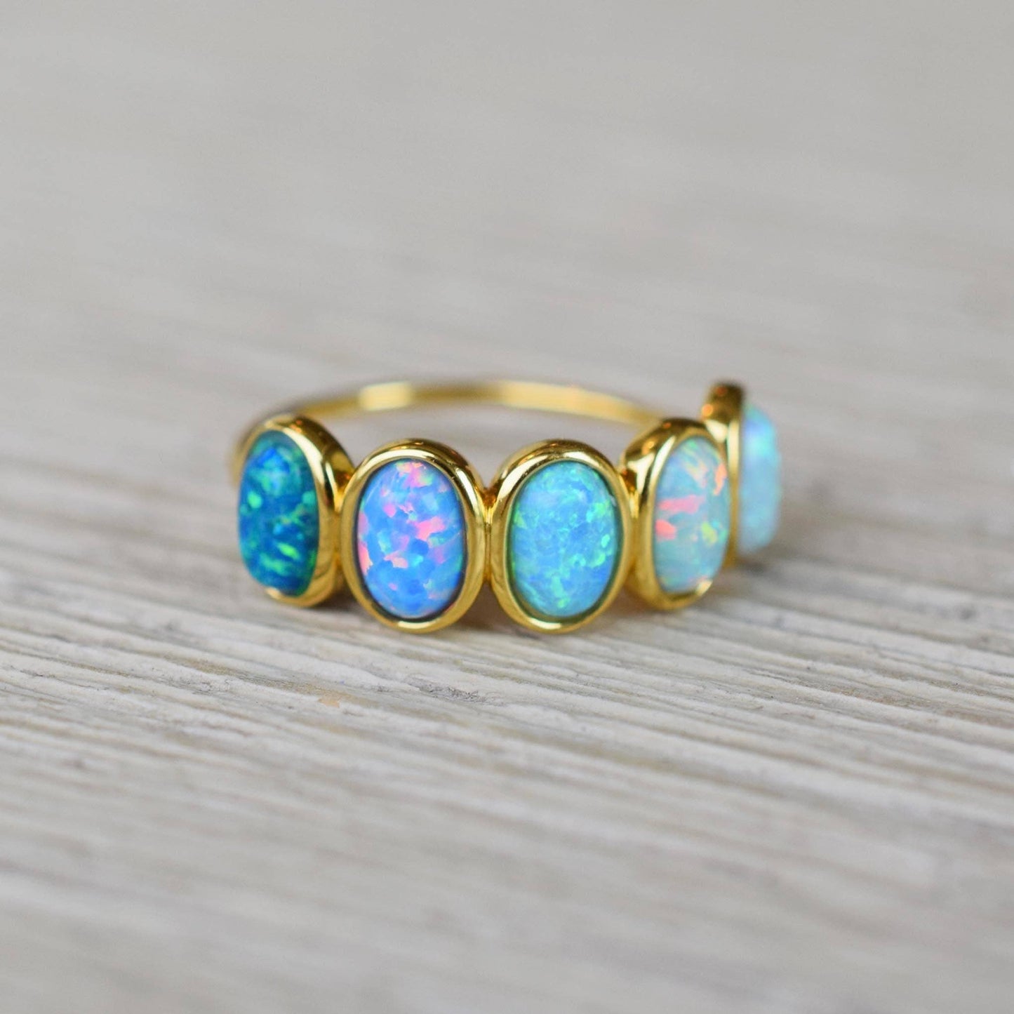 Blue Opal Ombre Candy Band
