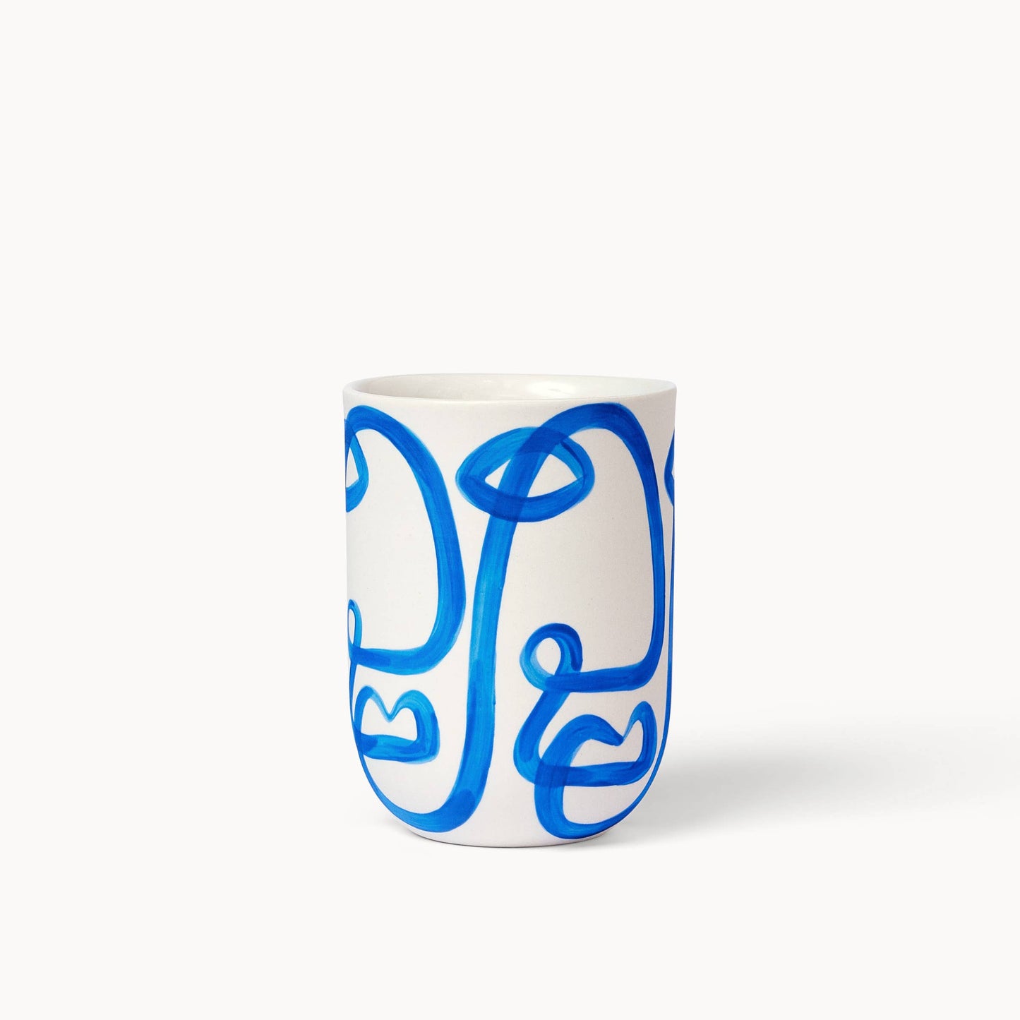 Cobalt Cara Coffee Cup