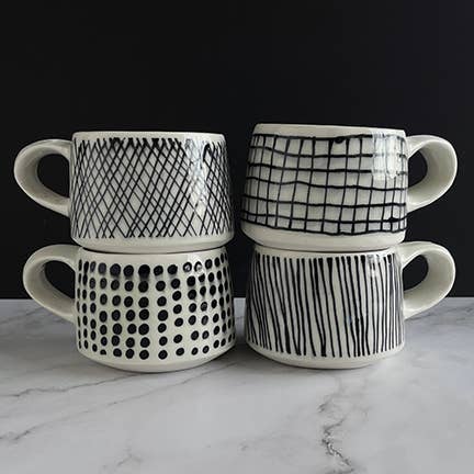 Small Stria Net Mug