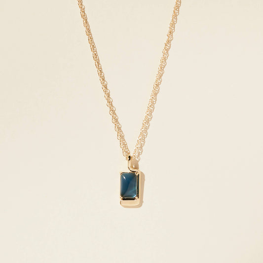 Foster Necklace - Blue