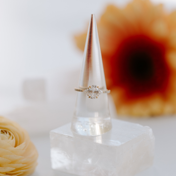 Celine Three Stone Ring