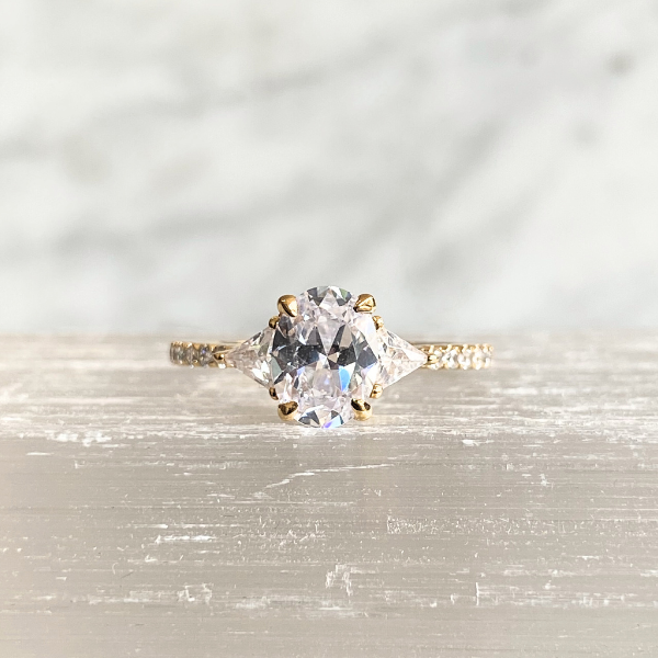 Celine Three Stone Ring