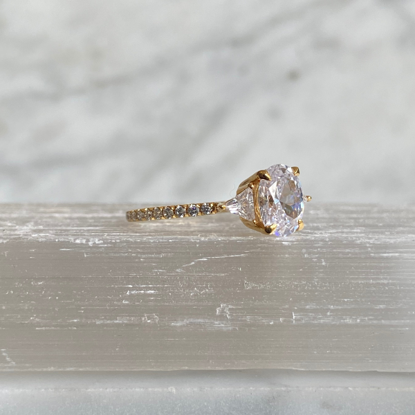 Celine Three Stone Ring