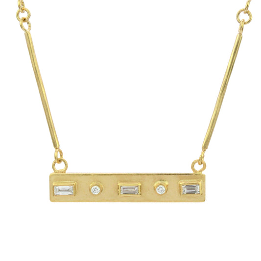 Geo Bar Necklace