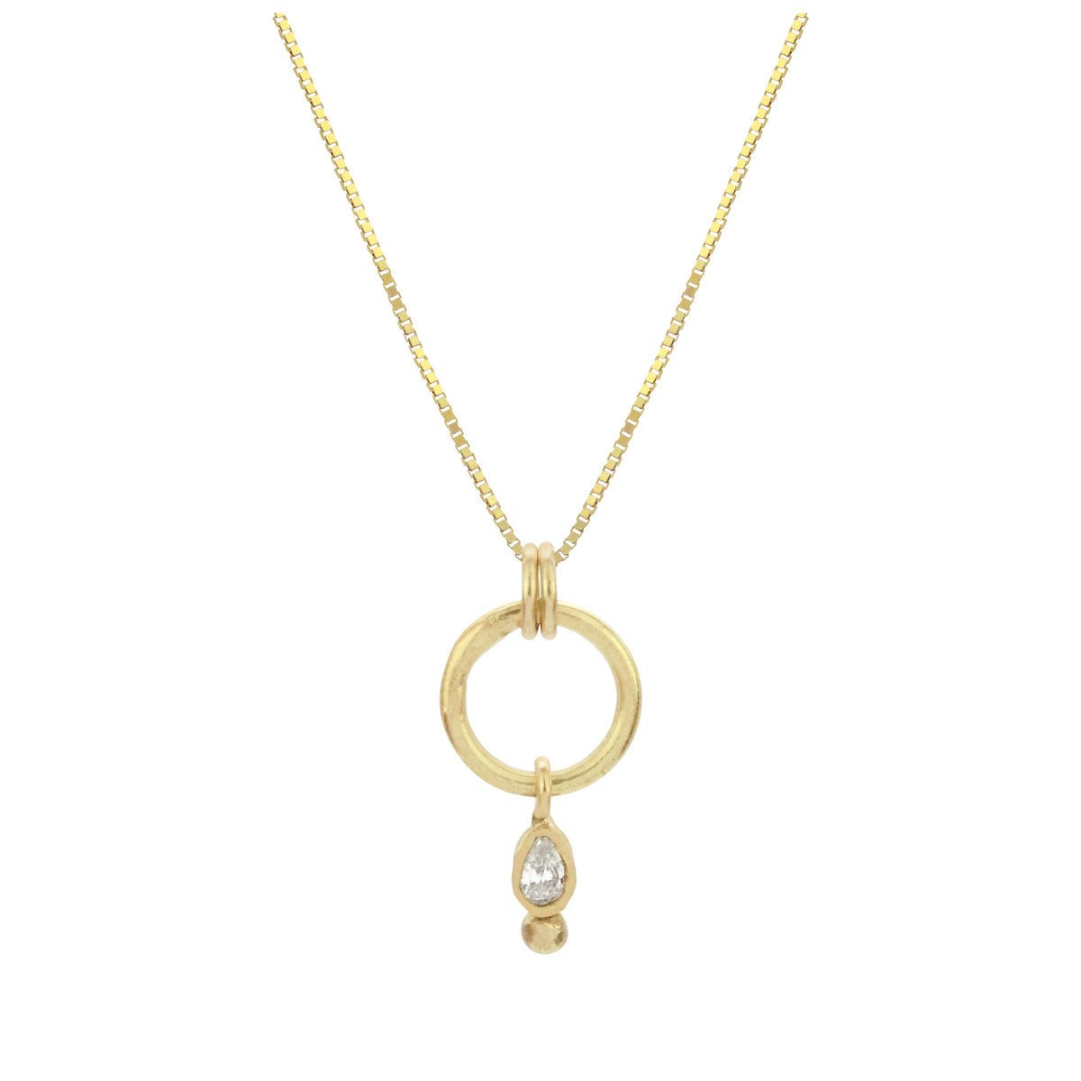 Shapes Necklace #2 - Pear