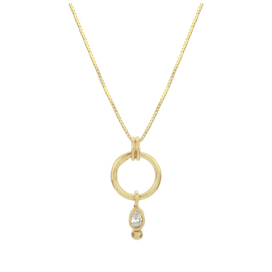 Shapes Necklace #2 - Pear