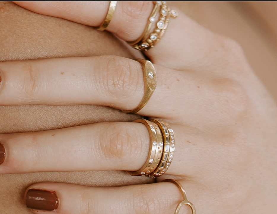 Baguette Stacking Ring