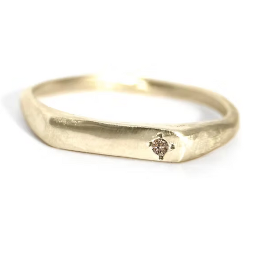 Slim Champagne Bar Ring