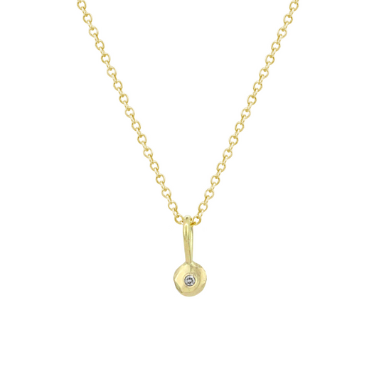 Gold Diamond Pendant