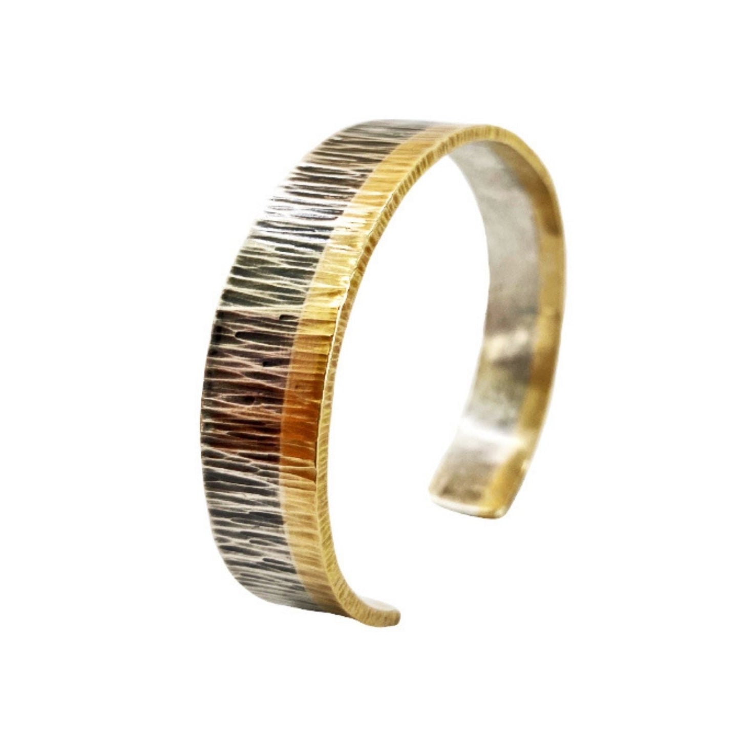 Two-Tone Heavy Textured Cuff