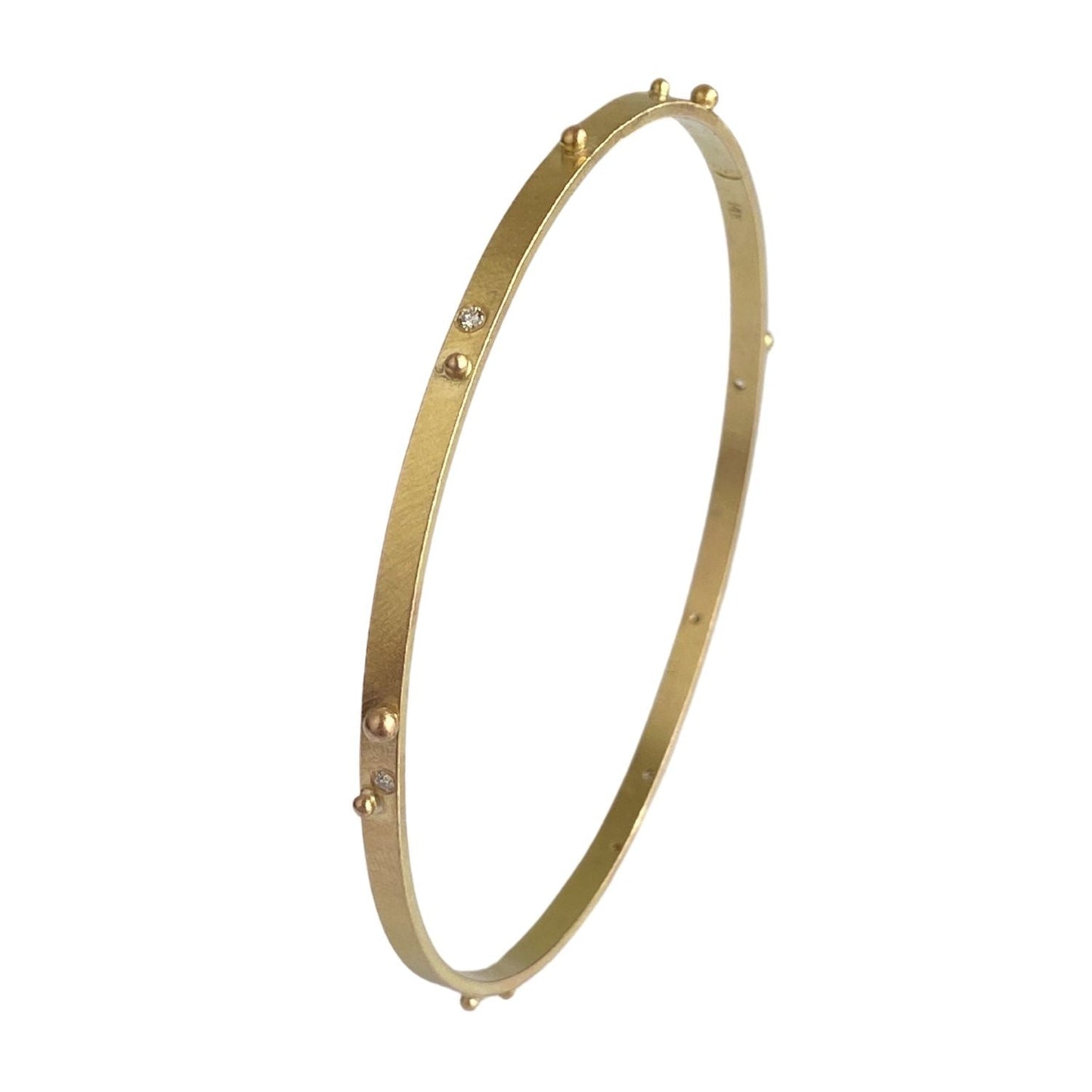 Diamond Dot Bangle