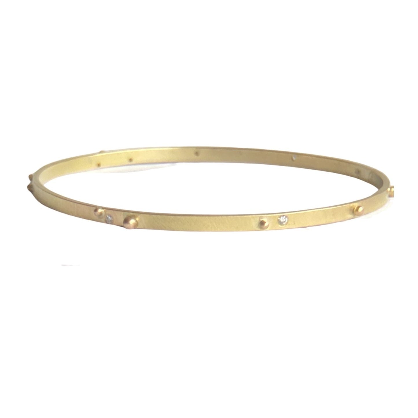 Diamond Dot Bangle