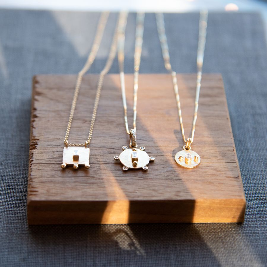 Sol Diamond Necklace