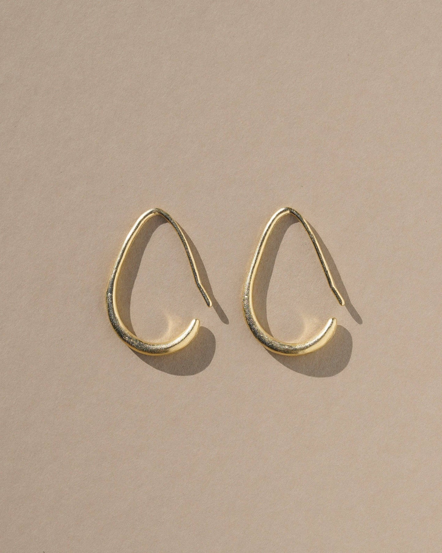 Mountainside Jewelry - Susa Hoops: Gold Vermeil