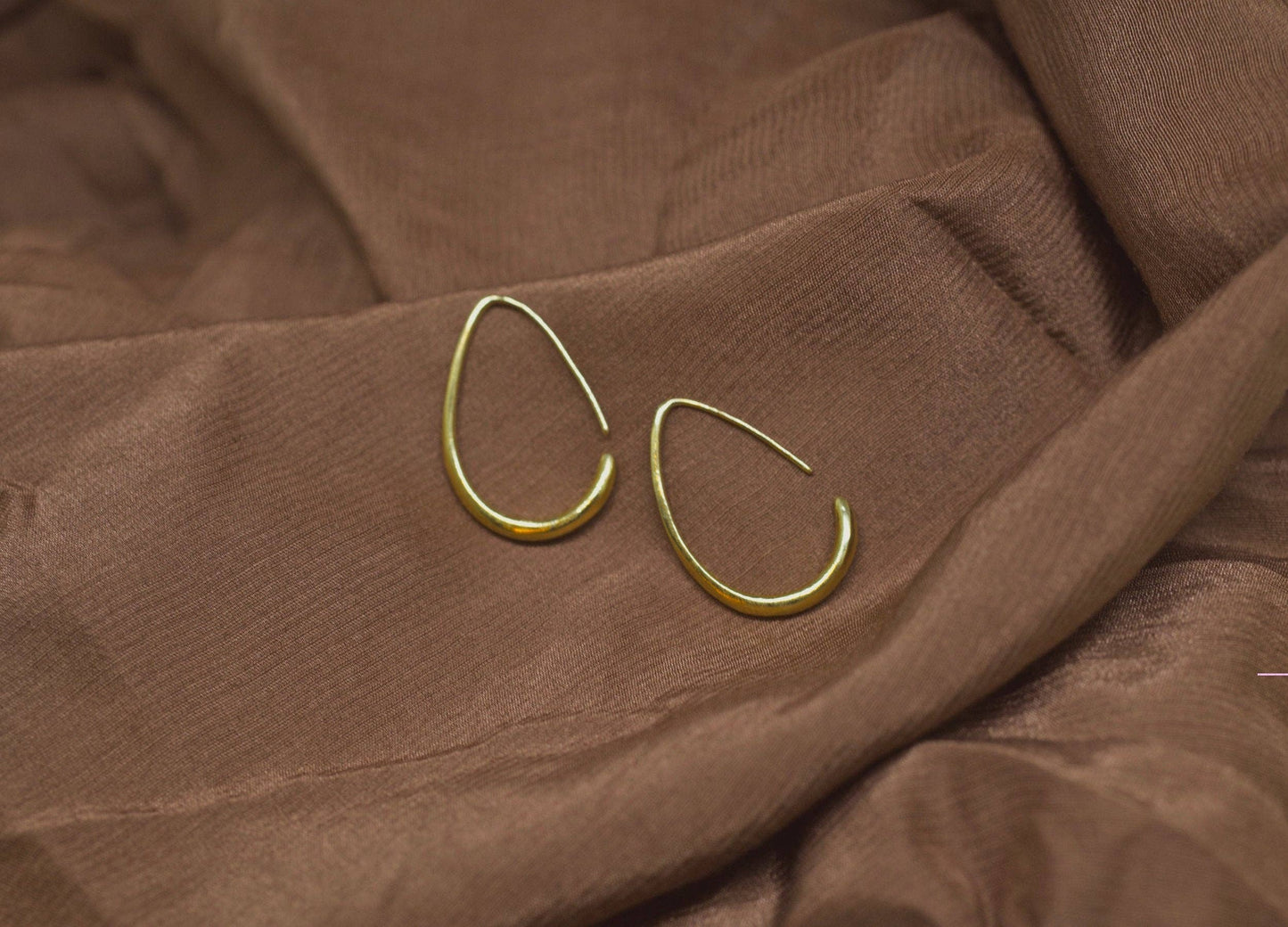 Mountainside Jewelry - Susa Hoops: Gold Vermeil