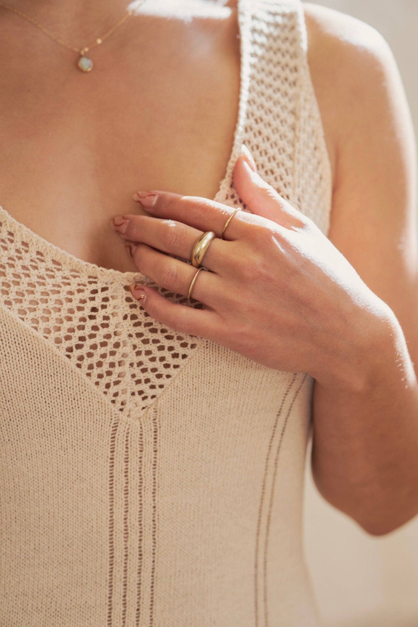 Mountainside Jewelry - Iona ring: 8 / Gold