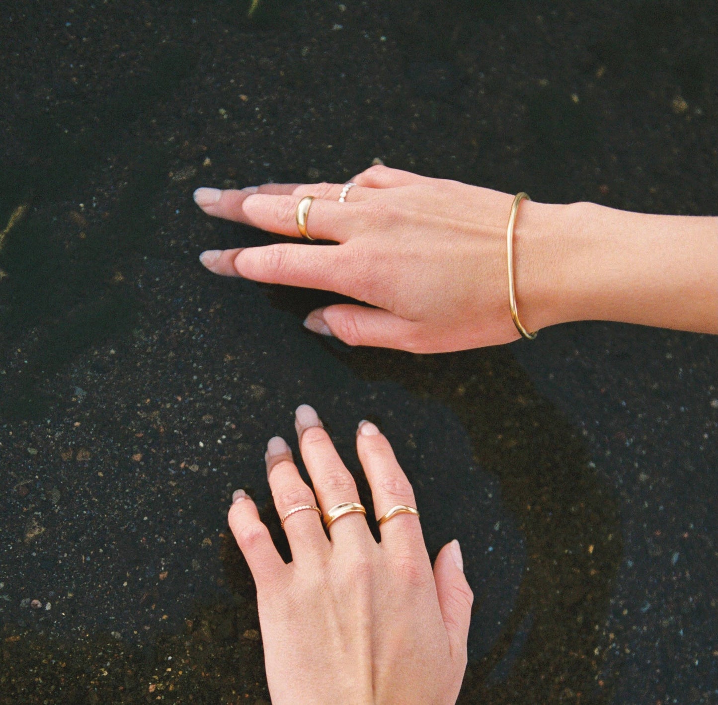 Mountainside Jewelry - Lyra Ring: Sterling Silver / 7