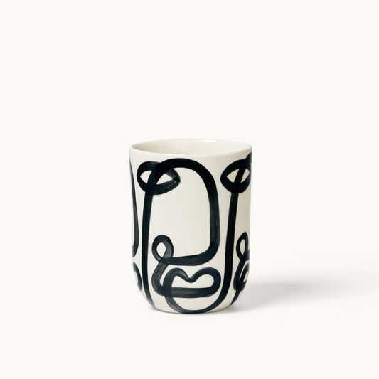 Cara Coffee Cup - Black