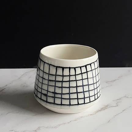 Small Stria Grid Cup