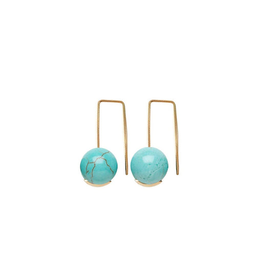 Turquoise Balance Earrings