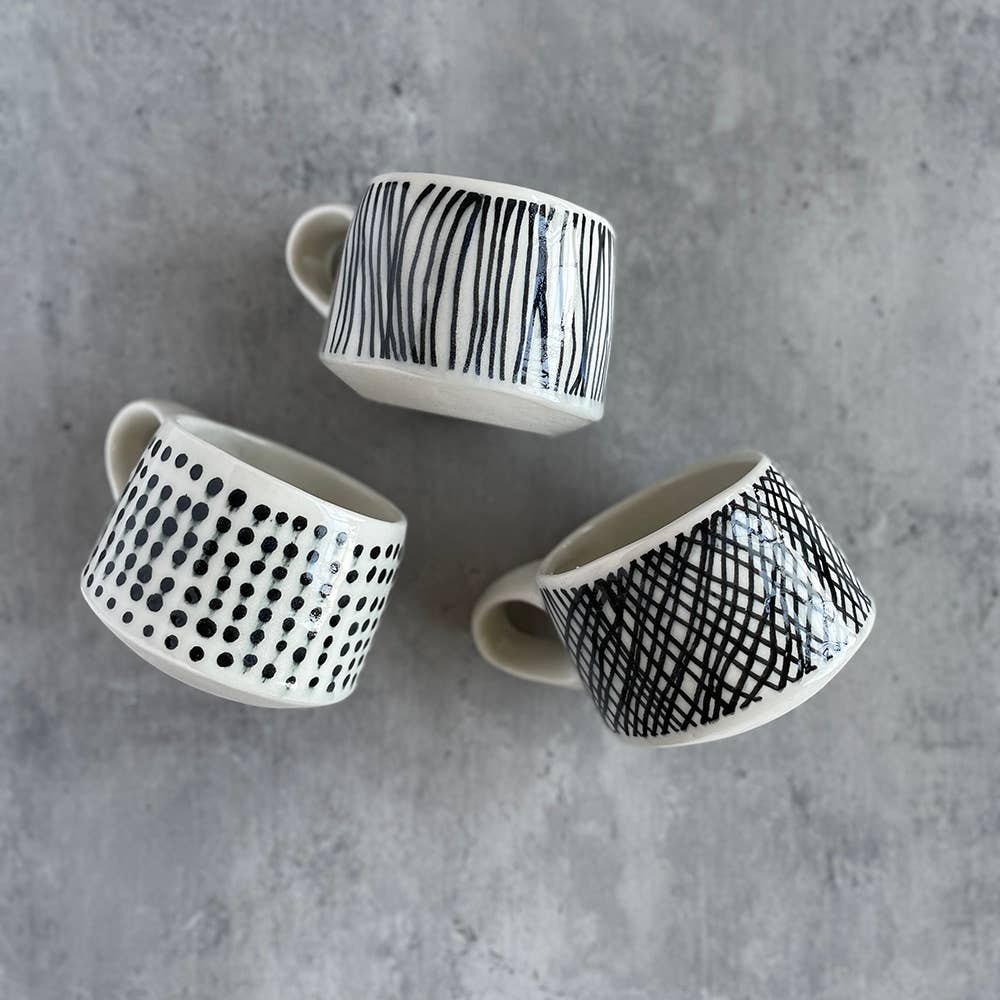 Small Stria Net Mug