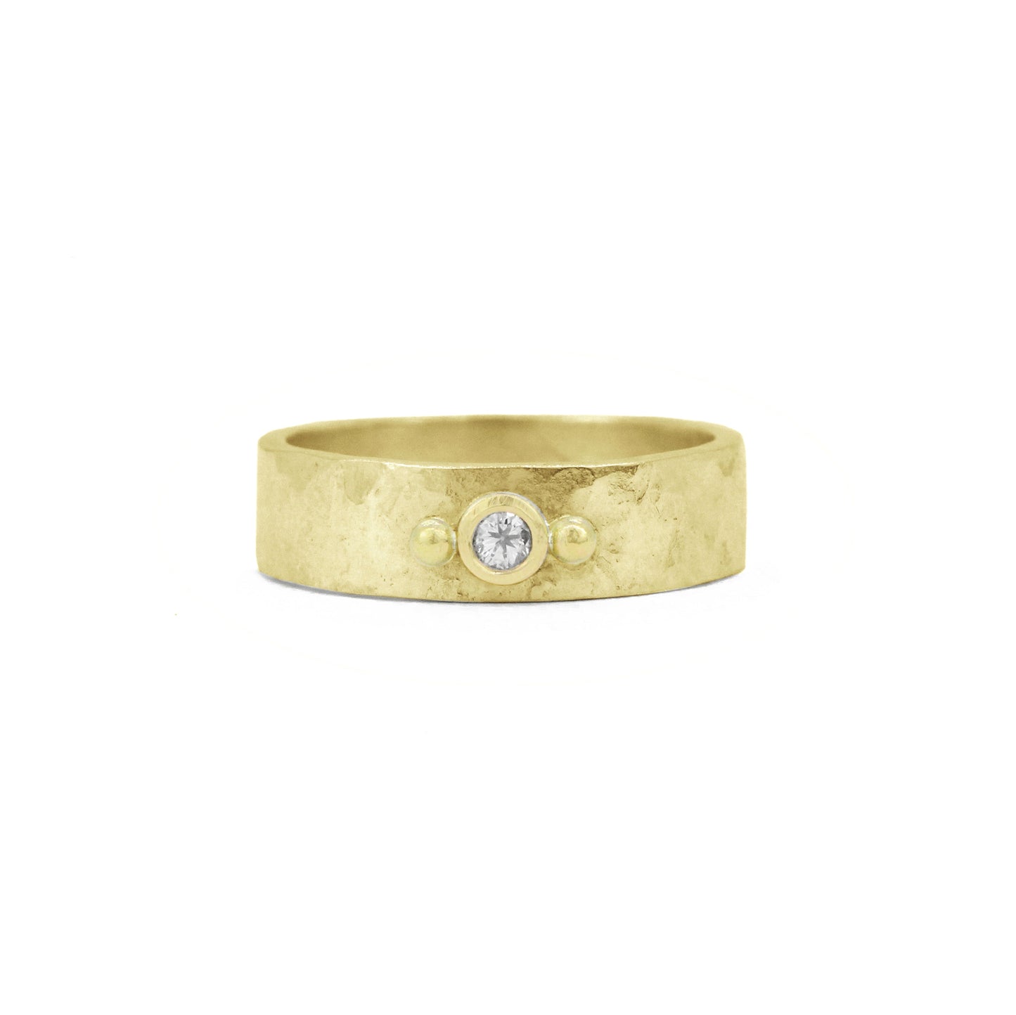 Gold Vega Ring - Wide