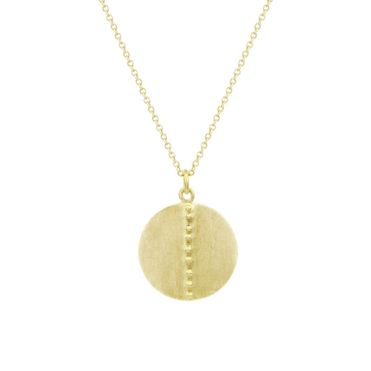 Large Gold Sol Necklace