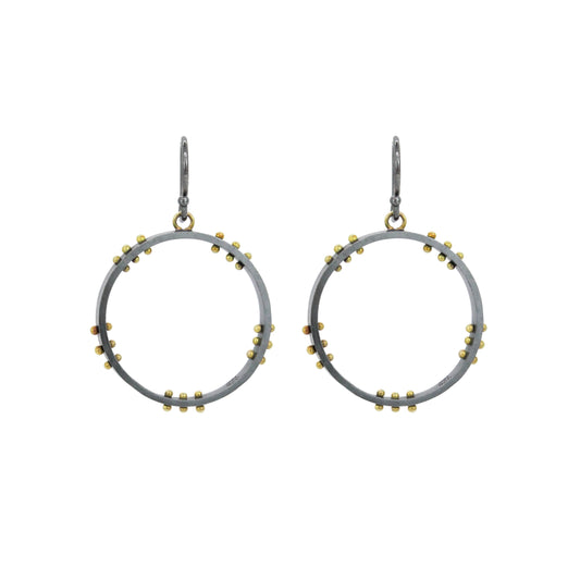 Triple Dot Earrings