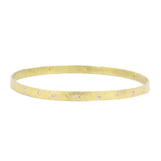 Infinity Diamond Bangle