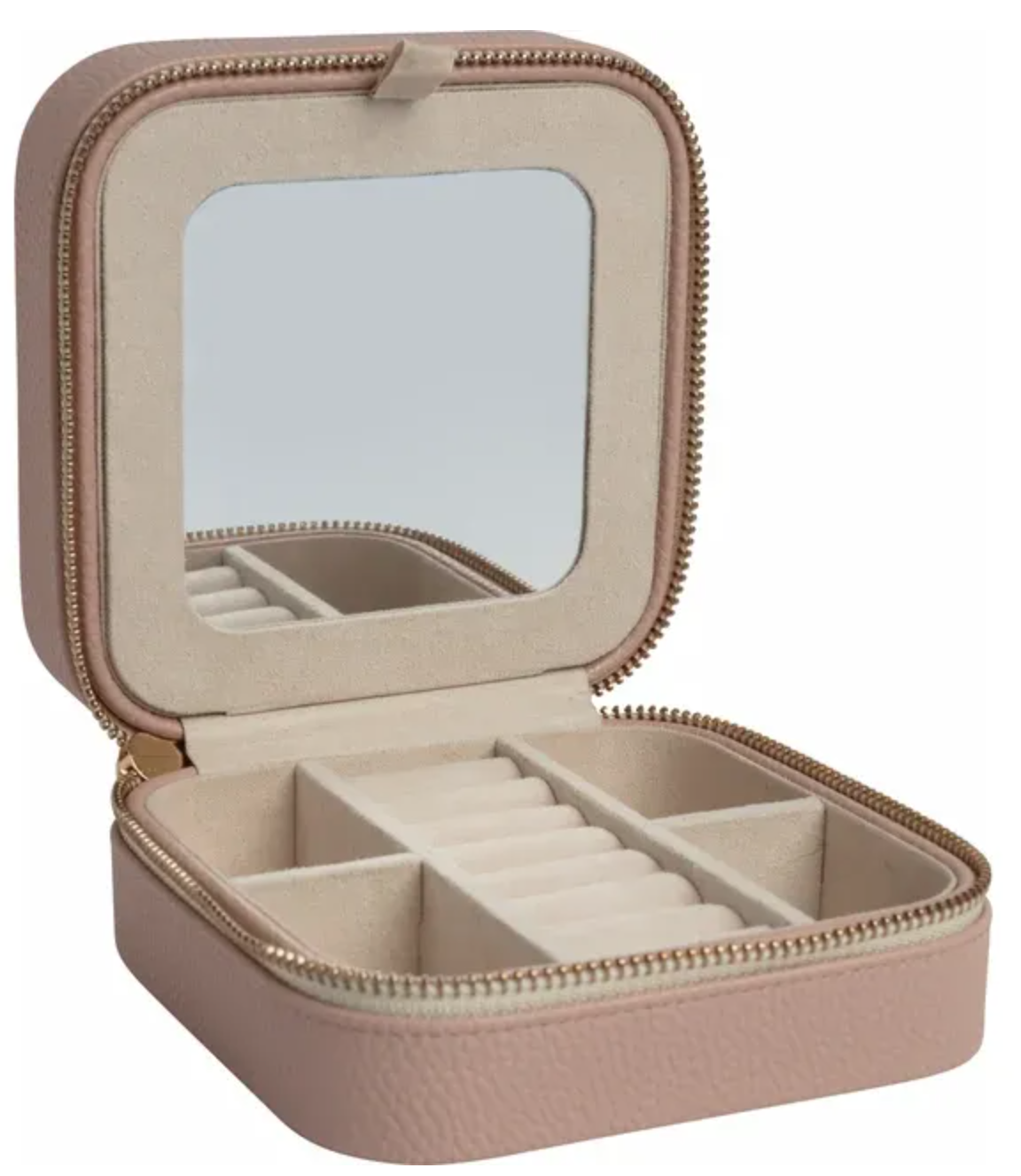 Square Travel Jewelry Case